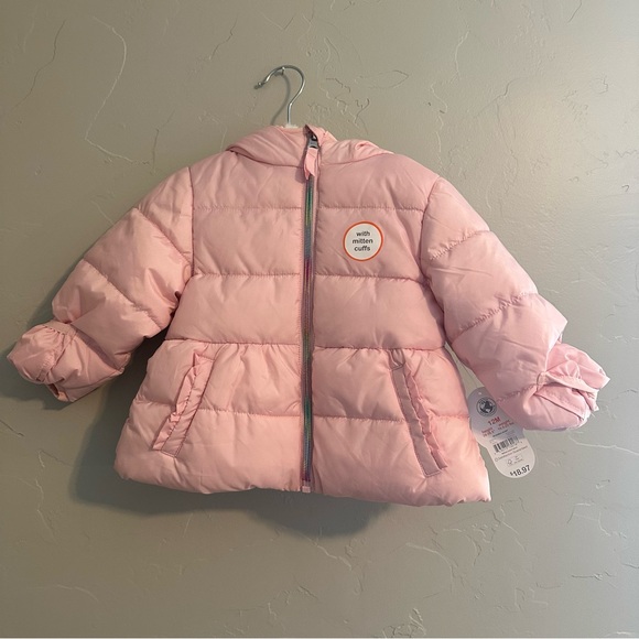 wonder nation Other - Wonder Nation 9-12m Coat with mitten cuffs and rainbow zipper